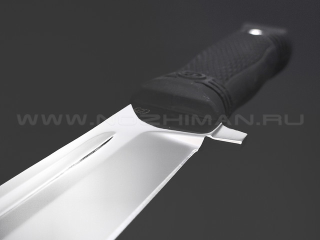 Нож "Майор" сталь D2, рукоять резина, сталь (Титов & Солдатова)