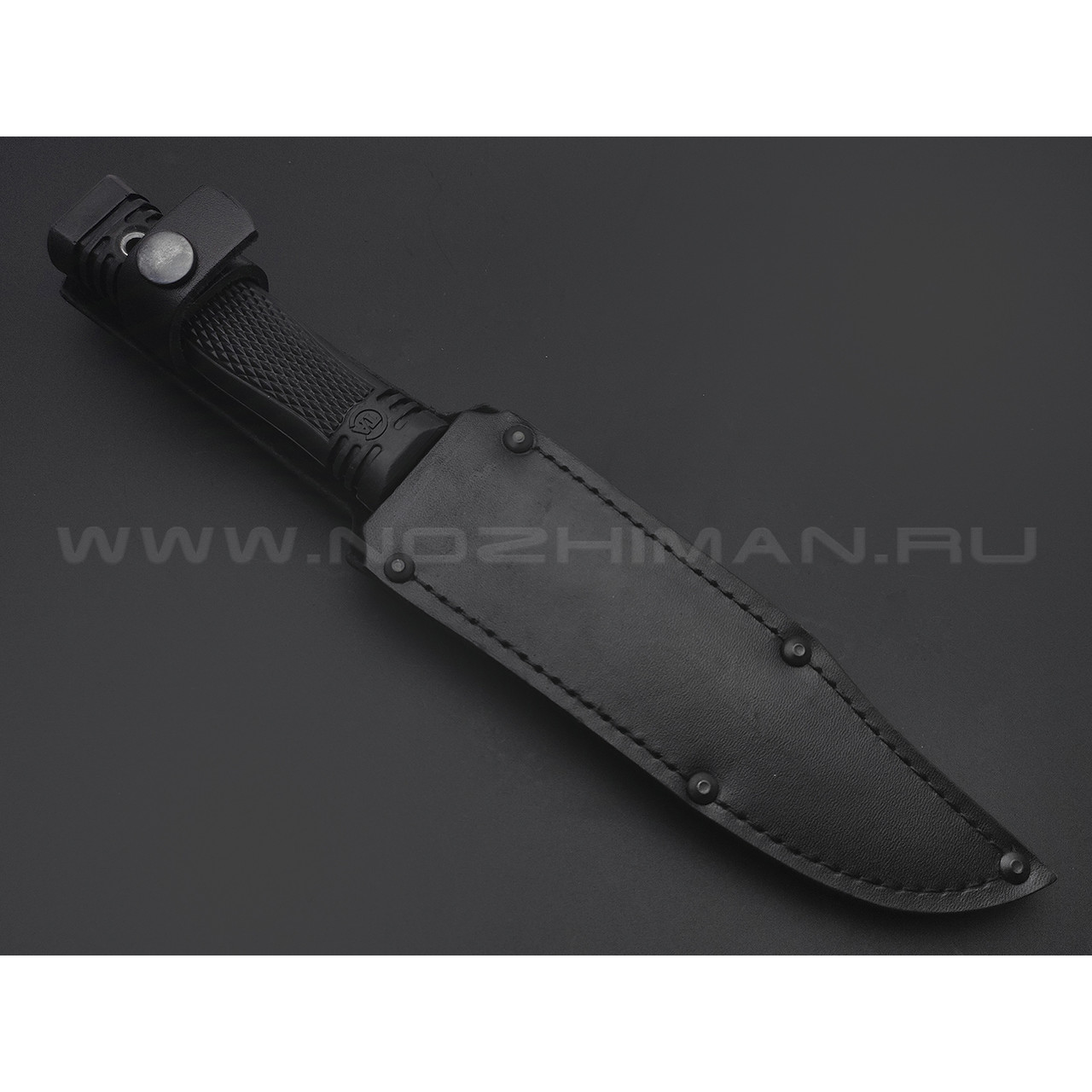 Нож "Комбат-2" сталь D2, рукоять резина нов. (Титов & Солдатова)