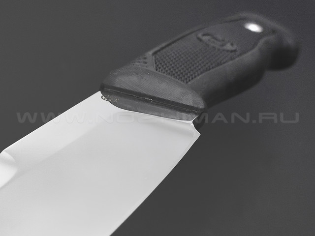 Нож №20.1 "Пласт-1Т" сталь 95Х18 полировка, рукоять резина (Титов и Солдатова)