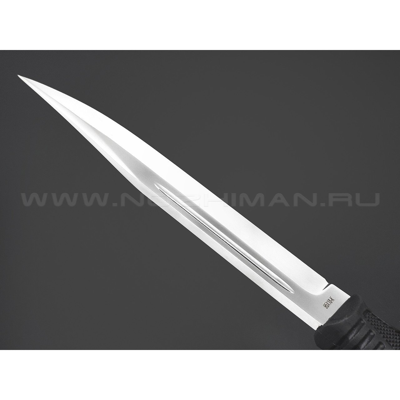 Титов и Солдатова нож №18 "Казак-1" сталь 95Х18 полировка, рукоять Резина