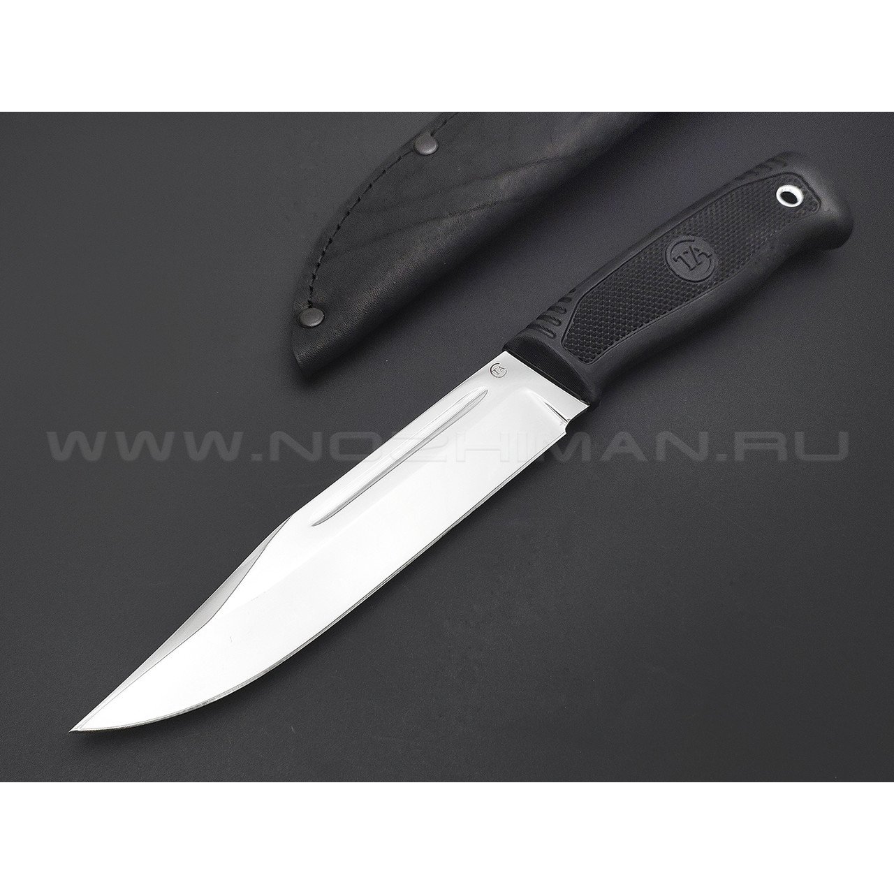 Титов и Солдатова нож №18 "Казак-1" сталь 95Х18 полировка, рукоять Резина