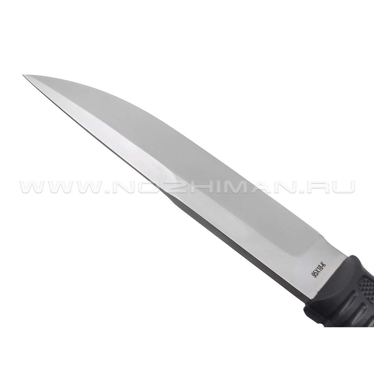 Титов и Солдатова нож №20.1 Пласт-1Т сталь 95Х18 пескоструй, рукоять Резина