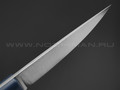 Apus Knives нож Specter сталь N690 satin, рукоять G10 navy
