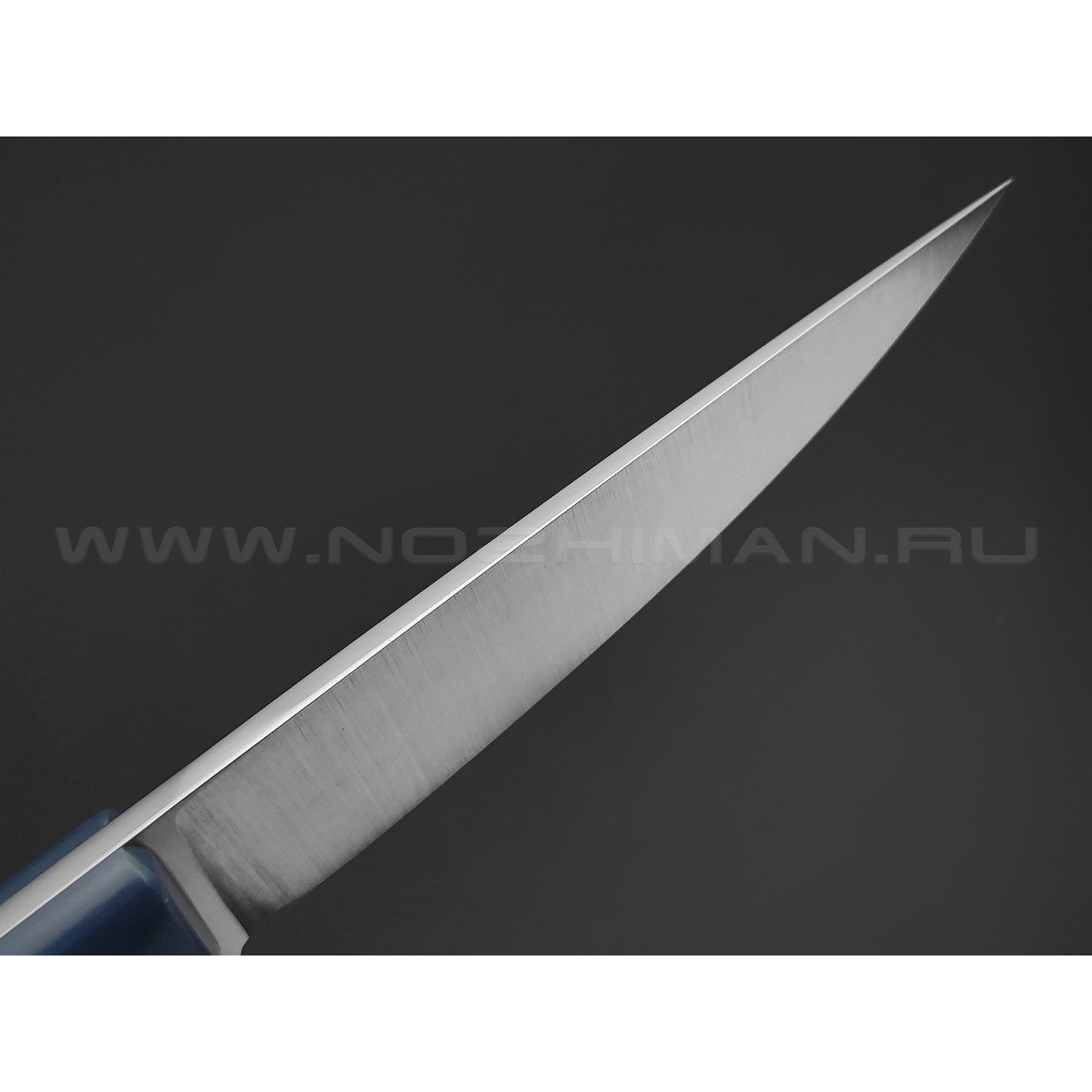 Апус нож Спектр сталь N690 сатин, рукоять G10 серый