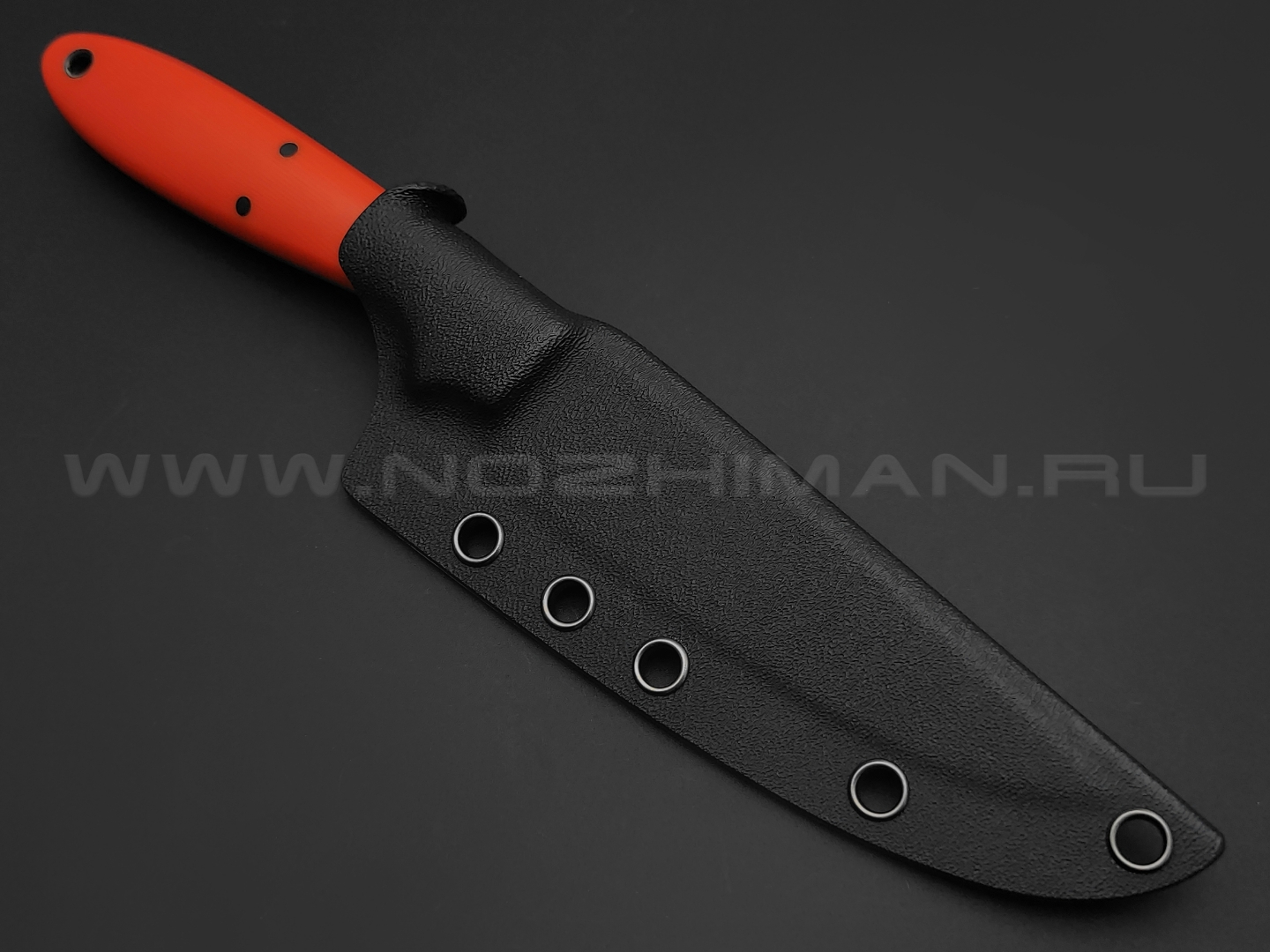 Apus Knives нож Wilson Long сталь N690 satin, рукоять G10 orange