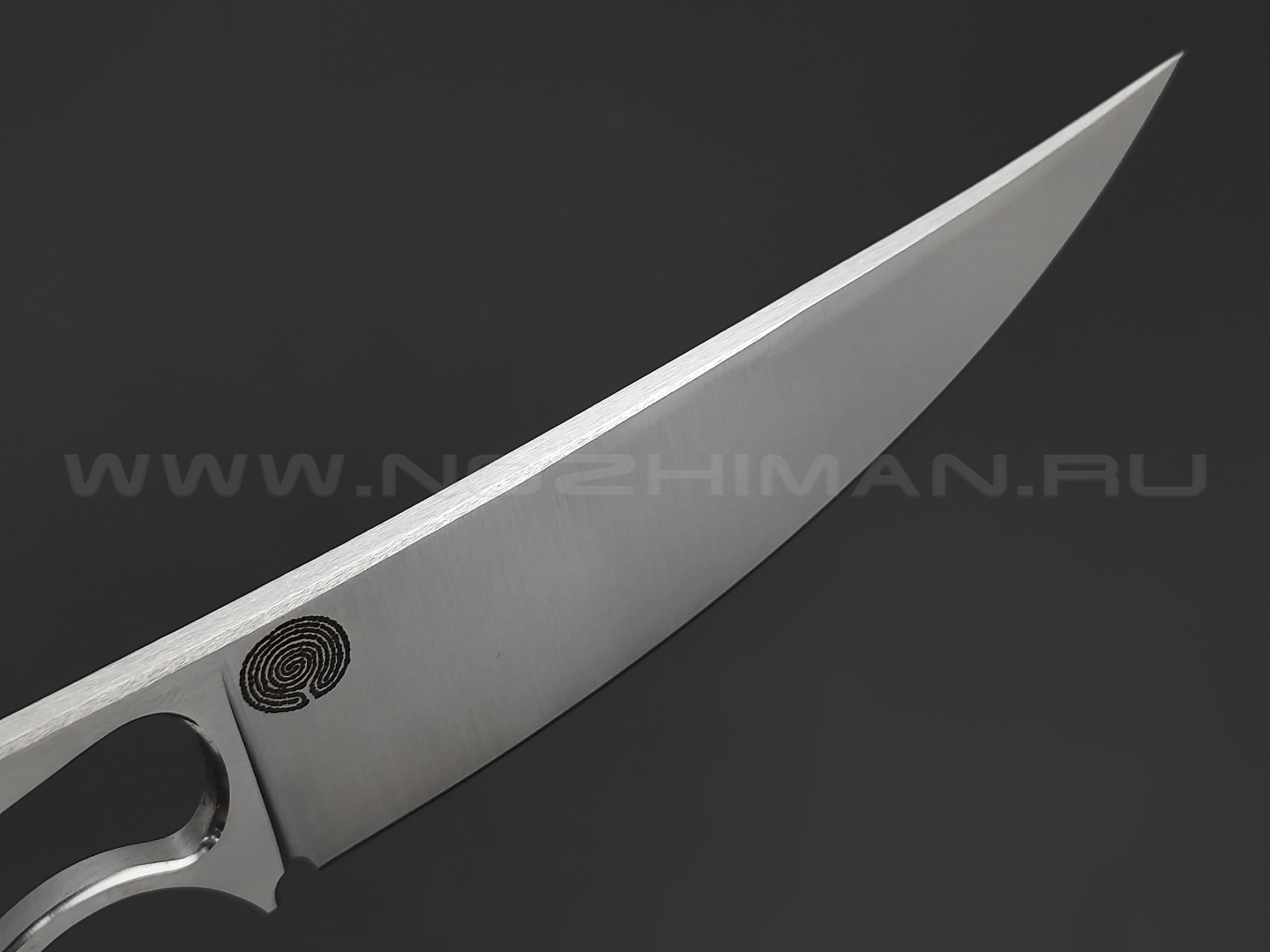 1-й Цех нож Острый Перец сталь 440C сатин, рукоять сталь, эмаль