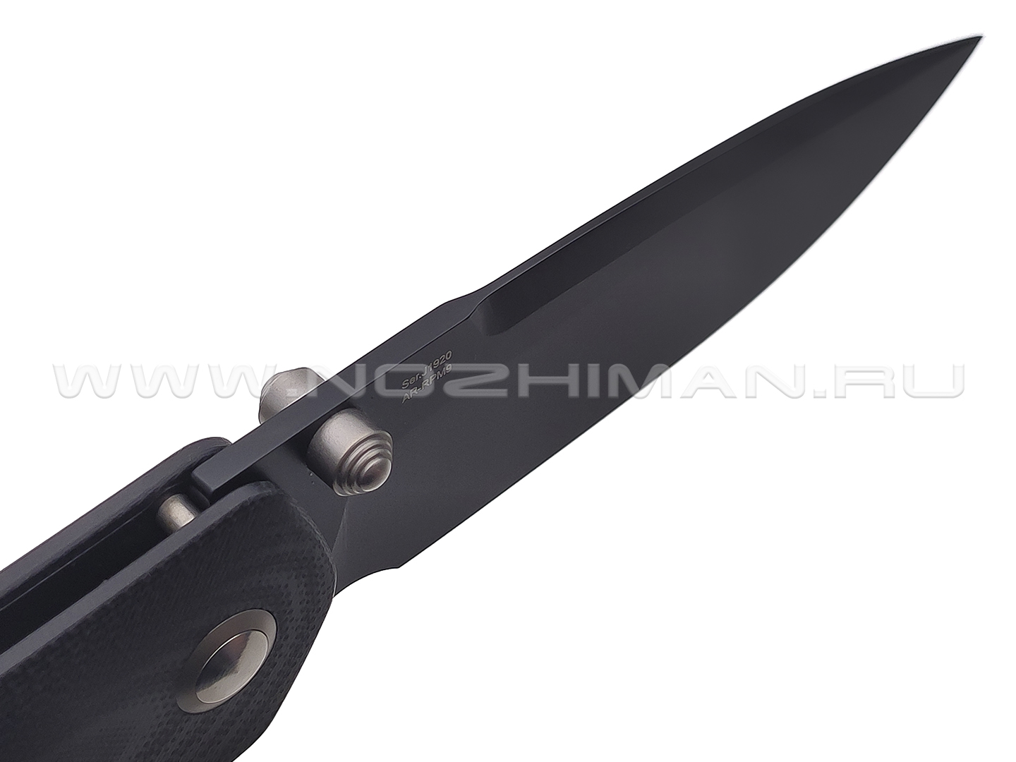 Нож CJRB Scoria J1920-BBK сталь AR-RPM9 PVD, рукоять G10 black