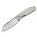 Нож CJRB Ekko Liner J1929-NTG сталь AR-RPM9 SW, рукоять G10 jade Нож CJRB Ekko Liner J1929-NTG сталь AR-RPM9 SW, рукоять G10 jade