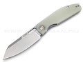 Нож CJRB Ekko Liner J1929-NTG сталь AR-RPM9 SW, рукоять G10 jade