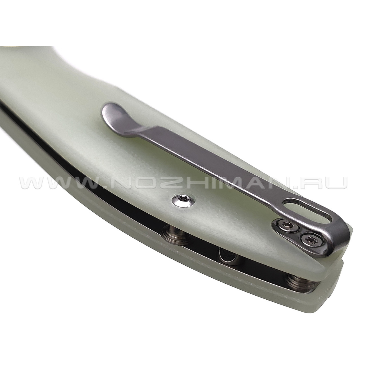 Нож CJRB Ekko Liner J1929-NTG сталь AR-RPM9 SW, рукоять G10 jade