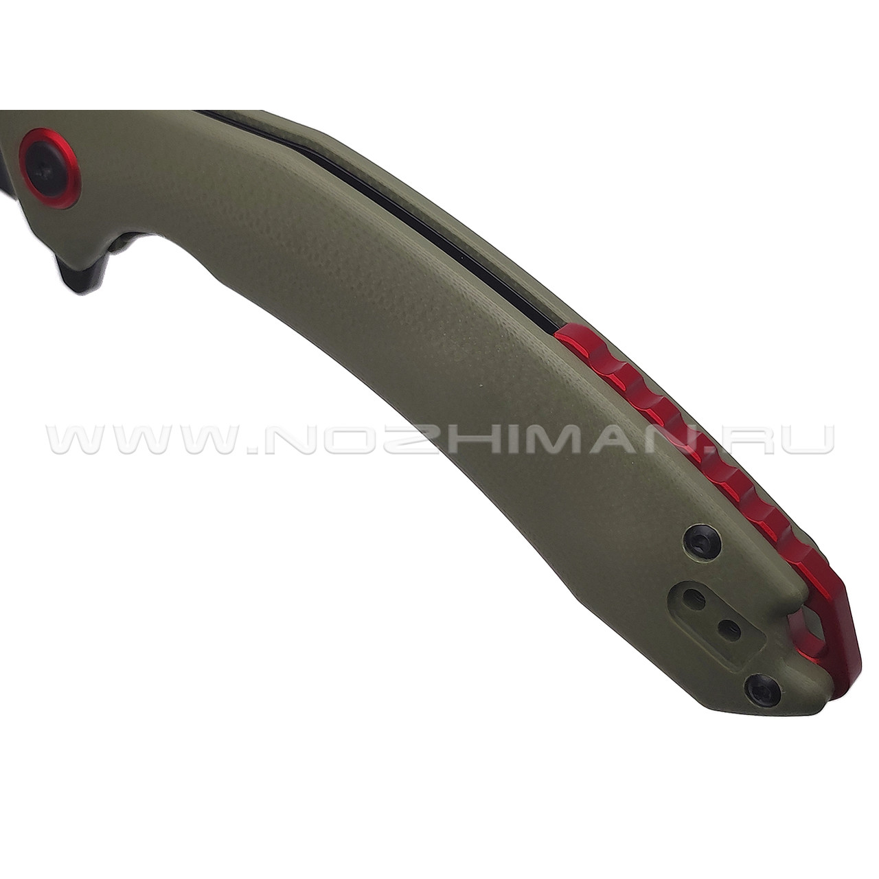 Нож CJRB Gobi J1906-BGNC сталь AR-RPM9 PVD, рукоять G10 green