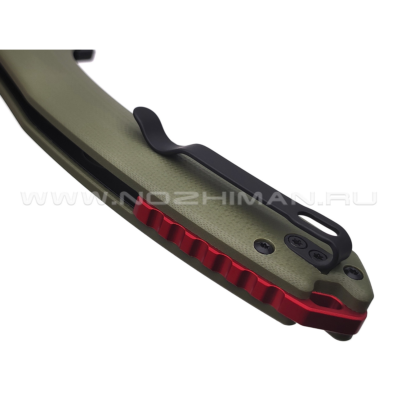 Нож CJRB Gobi J1906-BGNC сталь AR-RPM9 PVD, рукоять G10 green