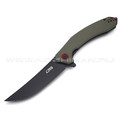 Нож CJRB Gobi J1906-BGNC сталь AR-RPM9 PVD, рукоять G10 green Нож CJRB Gobi J1906-BGNC сталь AR-RPM9 PVD, рукоять G10 green