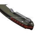 Нож CJRB Gobi J1906-GNC сталь AR-RPM9 SW, рукоять G10 green