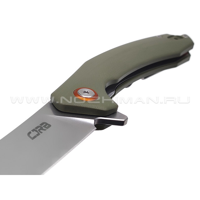 Нож CJRB Gobi J1906-GNC сталь AR-RPM9 SW, рукоять G10 green