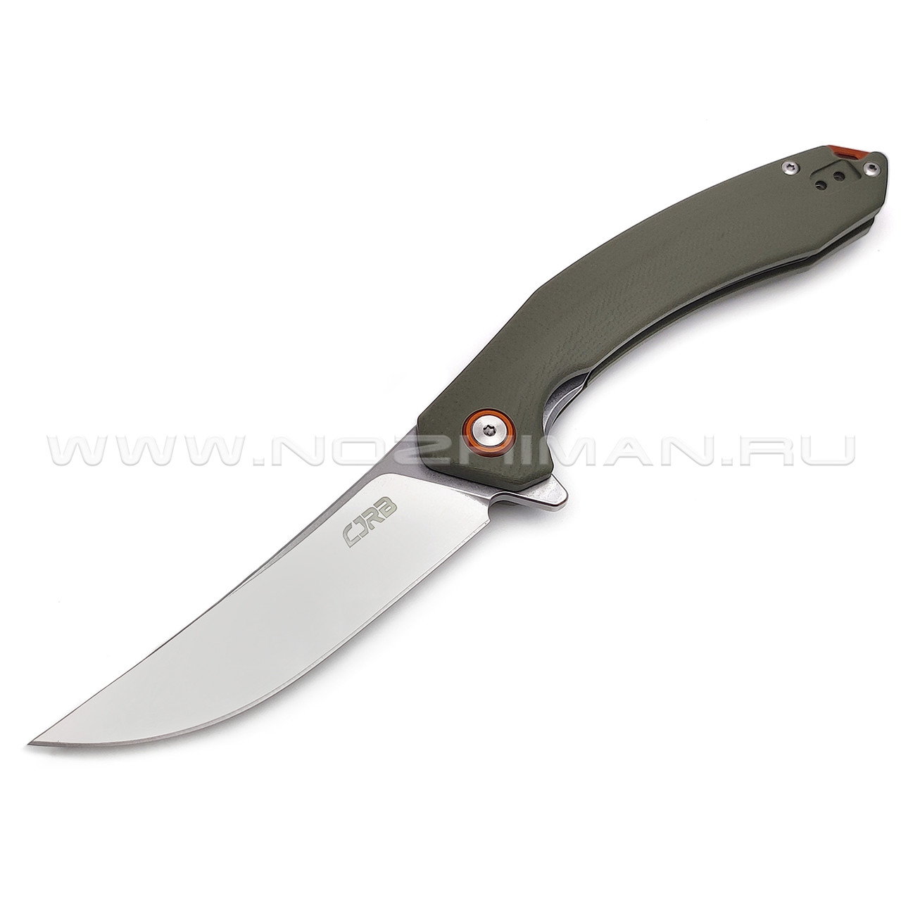 Нож CJRB Gobi J1906-GNC сталь AR-RPM9 SW, рукоять G10 green