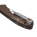 Нож CJRB Small Feldspar J1912S-BNC сталь D2, рукоять G10 brown