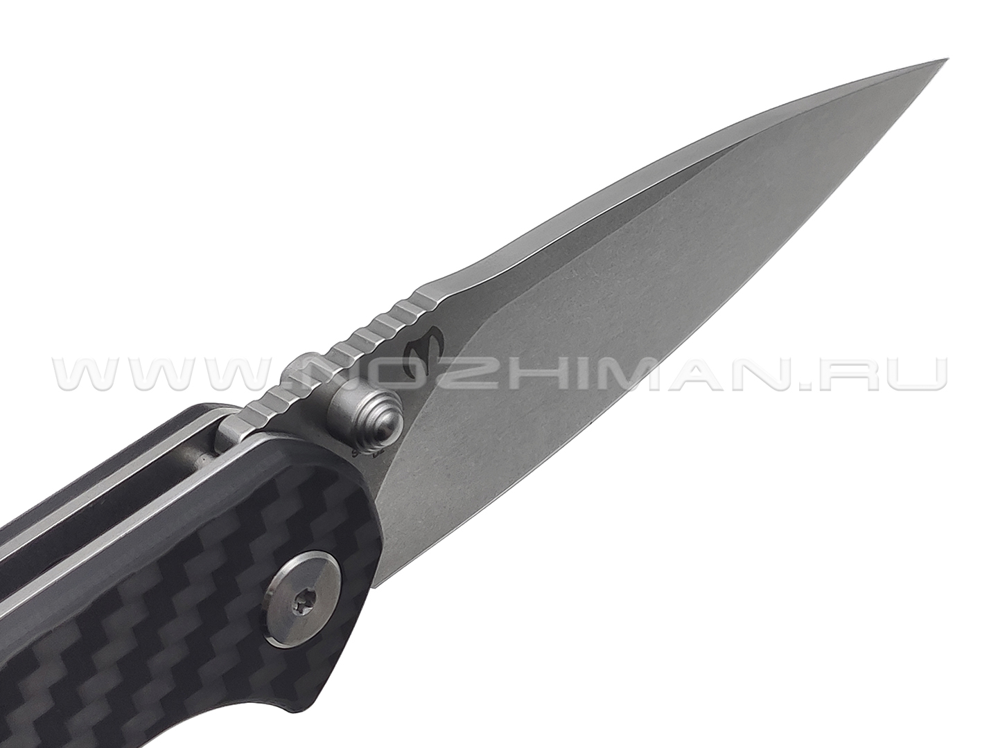 Нож CJRB Centros J1905-CF сталь D2, рукоять Carbon fiber