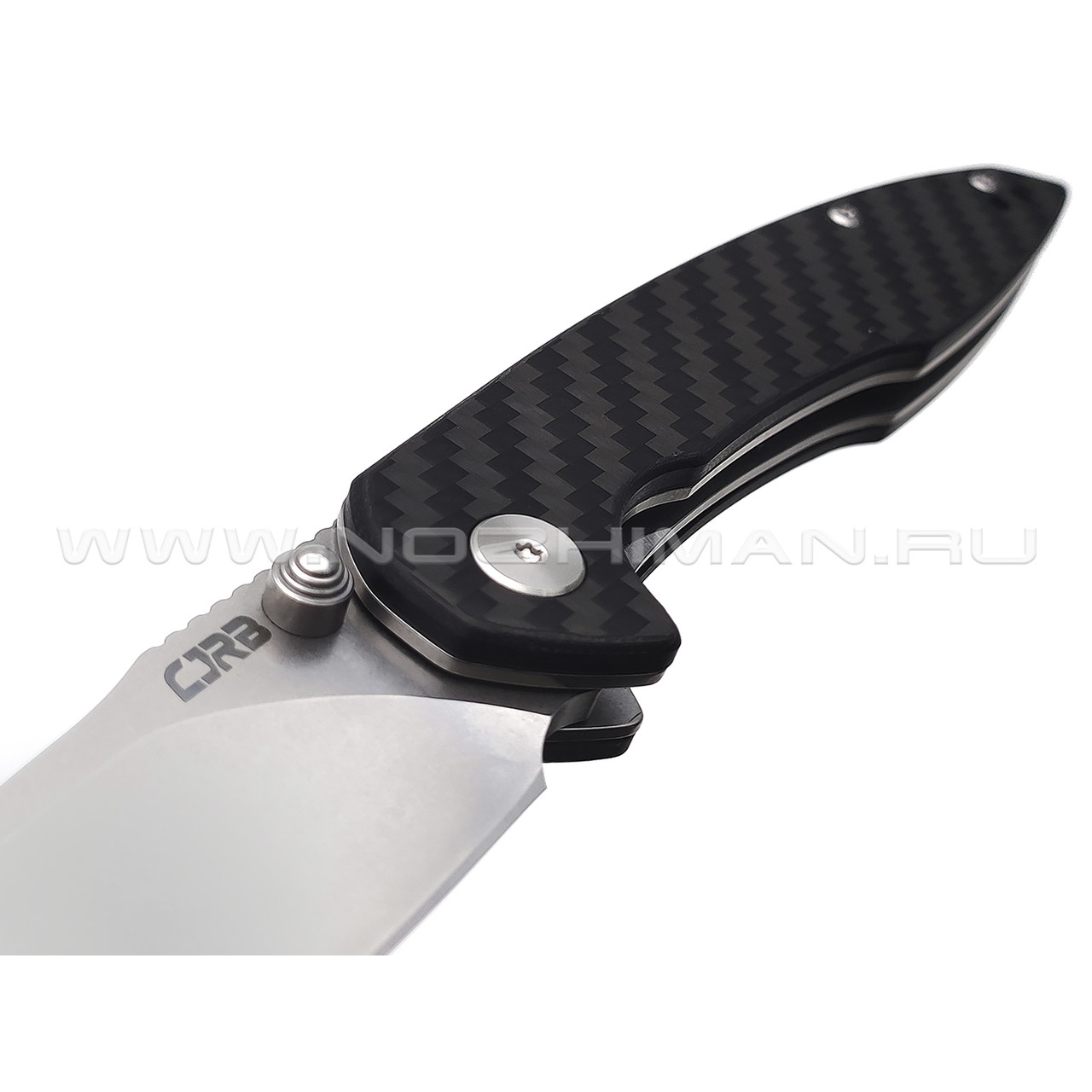 Нож CJRB Centros J1905-CF сталь D2, рукоять Carbon fiber