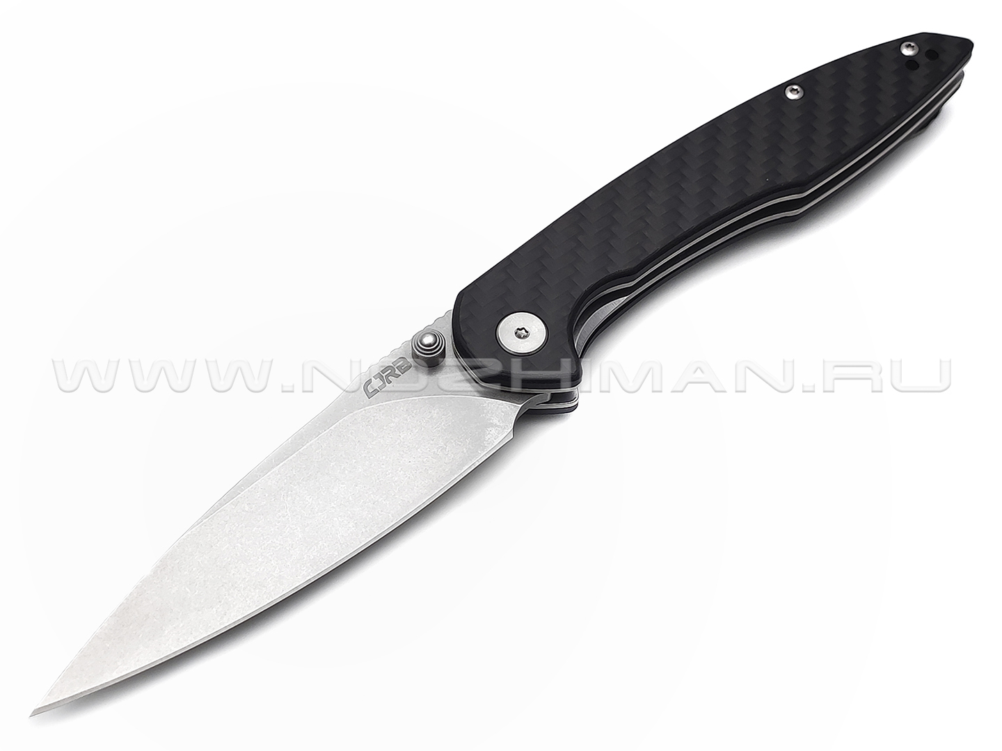 Нож CJRB Centros J1905-CF сталь D2, рукоять Carbon fiber