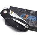 Нож CJRB More Maileah J1918L-BK сталь AR-RPM9, рукоять G10 black Нож CJRB More Maileah J1918L-BK сталь AR-RPM9, рукоять G10 black