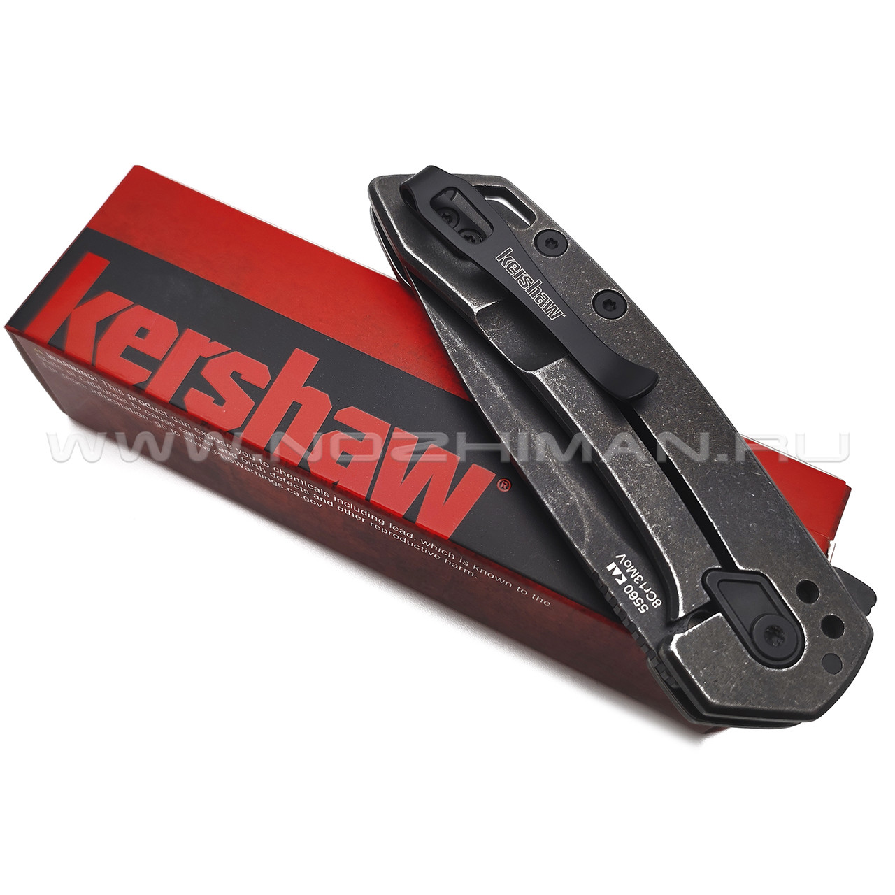 Нож Kershaw Radar 5560 сталь 8Cr13MoV, рукоять Stainless steel