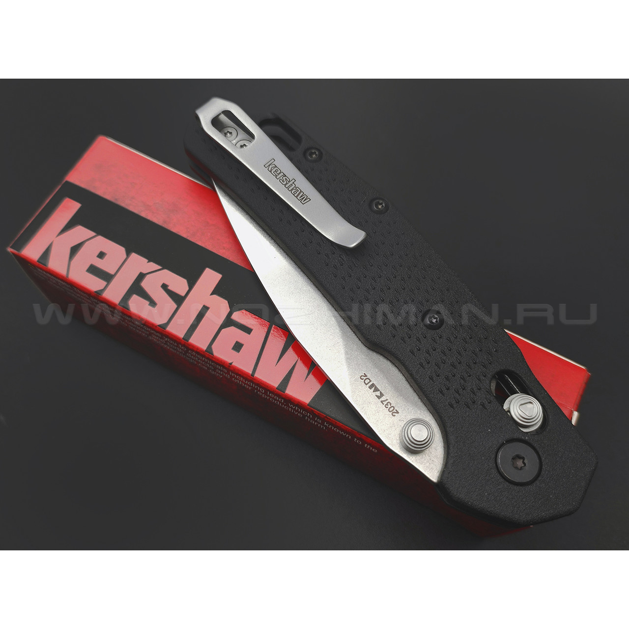Нож Kershaw Heist 2037 сталь D2, рукоять Glass-filled nylon