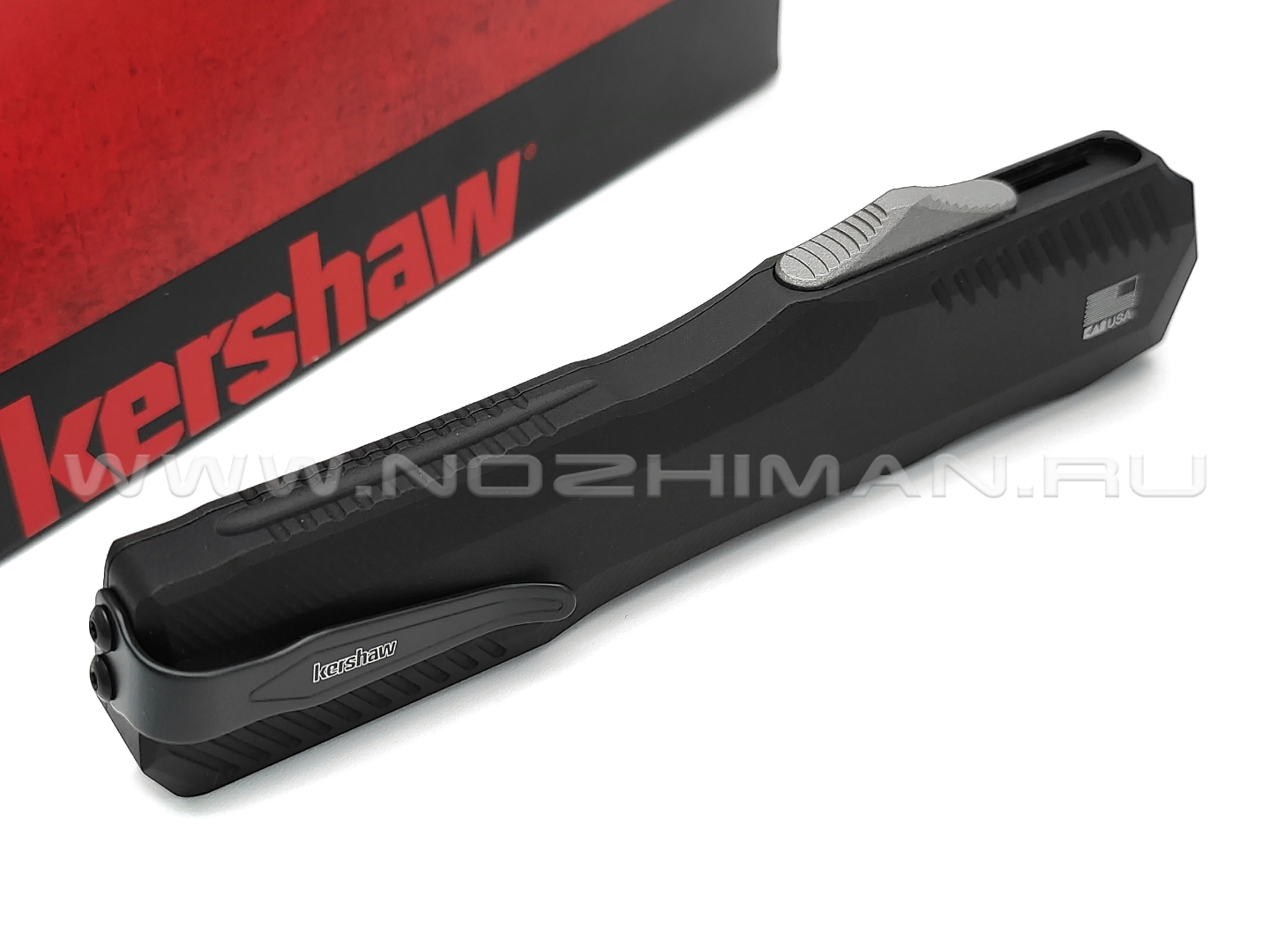 Нож Kershaw Livewire 9000 сталь CPM 20CV, рукоять 6061-T6 Aluminum