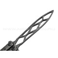 Тренировочный балисонг Kershaw Balanza 4950TR KVT сталь Stainless steel блэквош Тренировочный балисонг Kershaw Balanza 4950TR KVT сталь Stainless steel блэквош