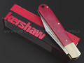 Нож Kershaw Culpepper Red Bone 4383RB сталь D2, рукоять Кость, никель, латунь