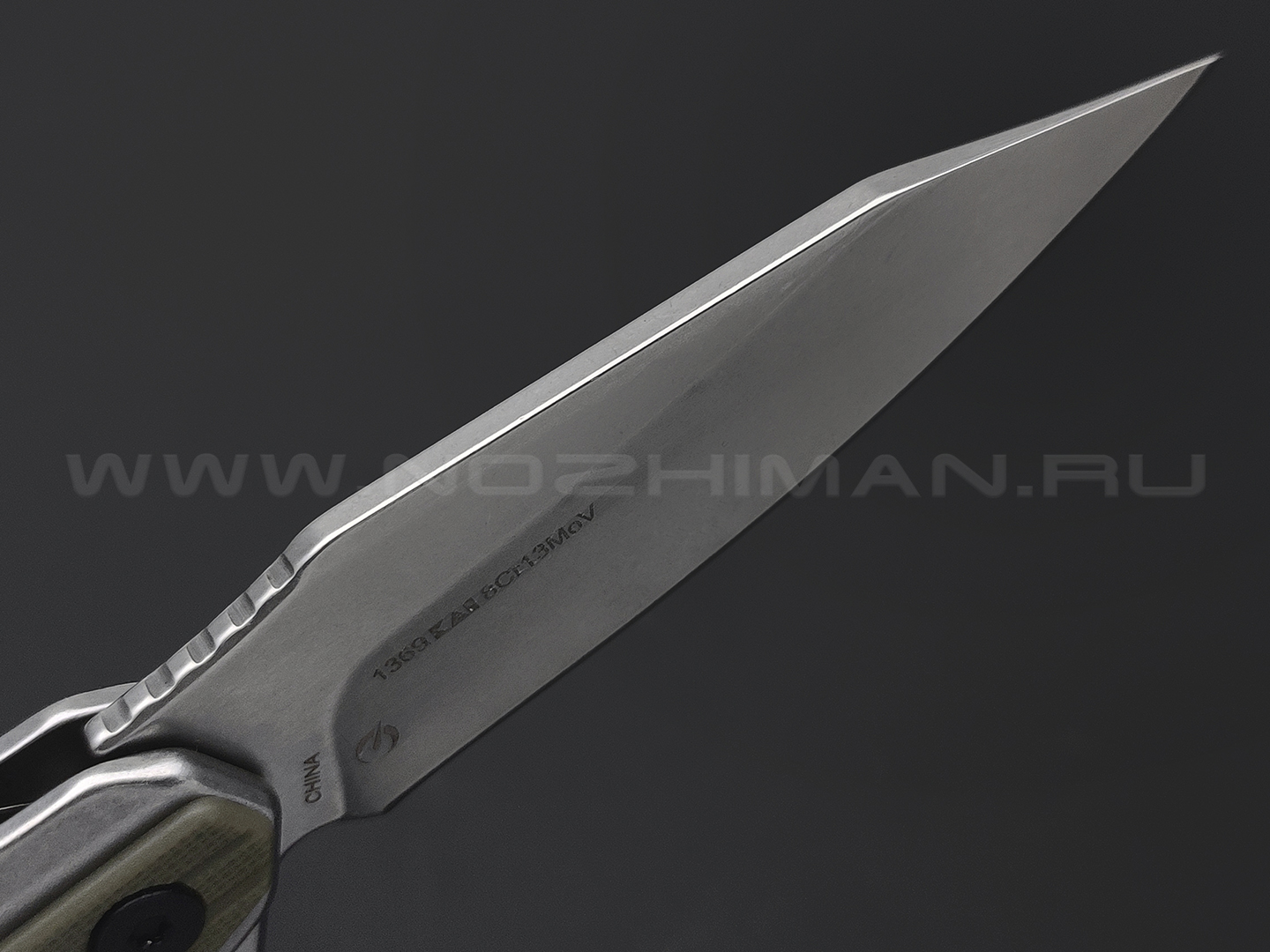 Нож Kershaw Salvage 1369 сталь 8Cr13MoV, рукоять Stainless steel, Glass-filled nylon