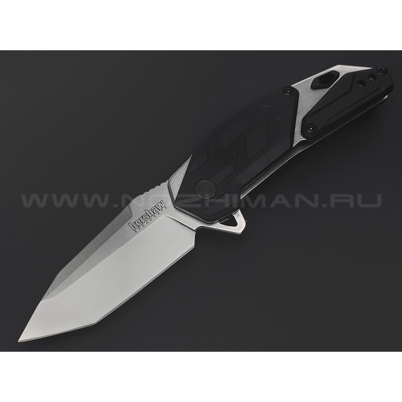 Нож Kershaw Jetpack 1401 сталь 8Cr13MoV, рукоять Stainless steel, Glass-filled Nylon