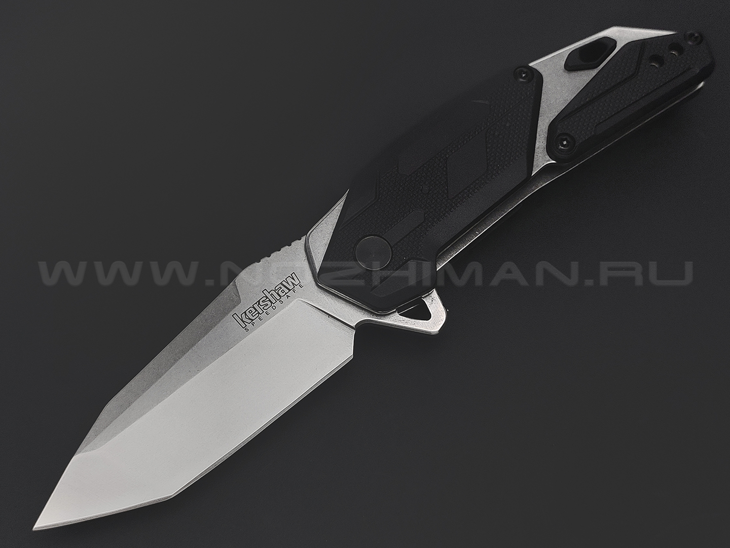 Нож Kershaw Jetpack 1401 сталь 8Cr13MoV, рукоять Stainless steel, Glass-filled Nylon