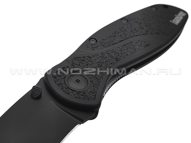 Нож Kershaw Blur 1670BLK сталь 14C28N DLC, рукоять Trac-Tec, Aluminum 6061-T6 black