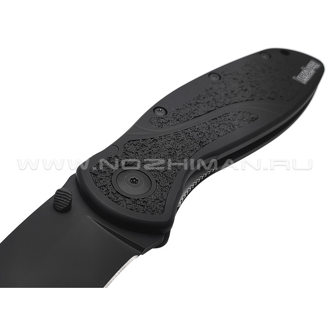 Нож Kershaw Blur 1670BLK сталь 14C28N DLC, рукоять Trac-Tec, Aluminum 6061-T6 black