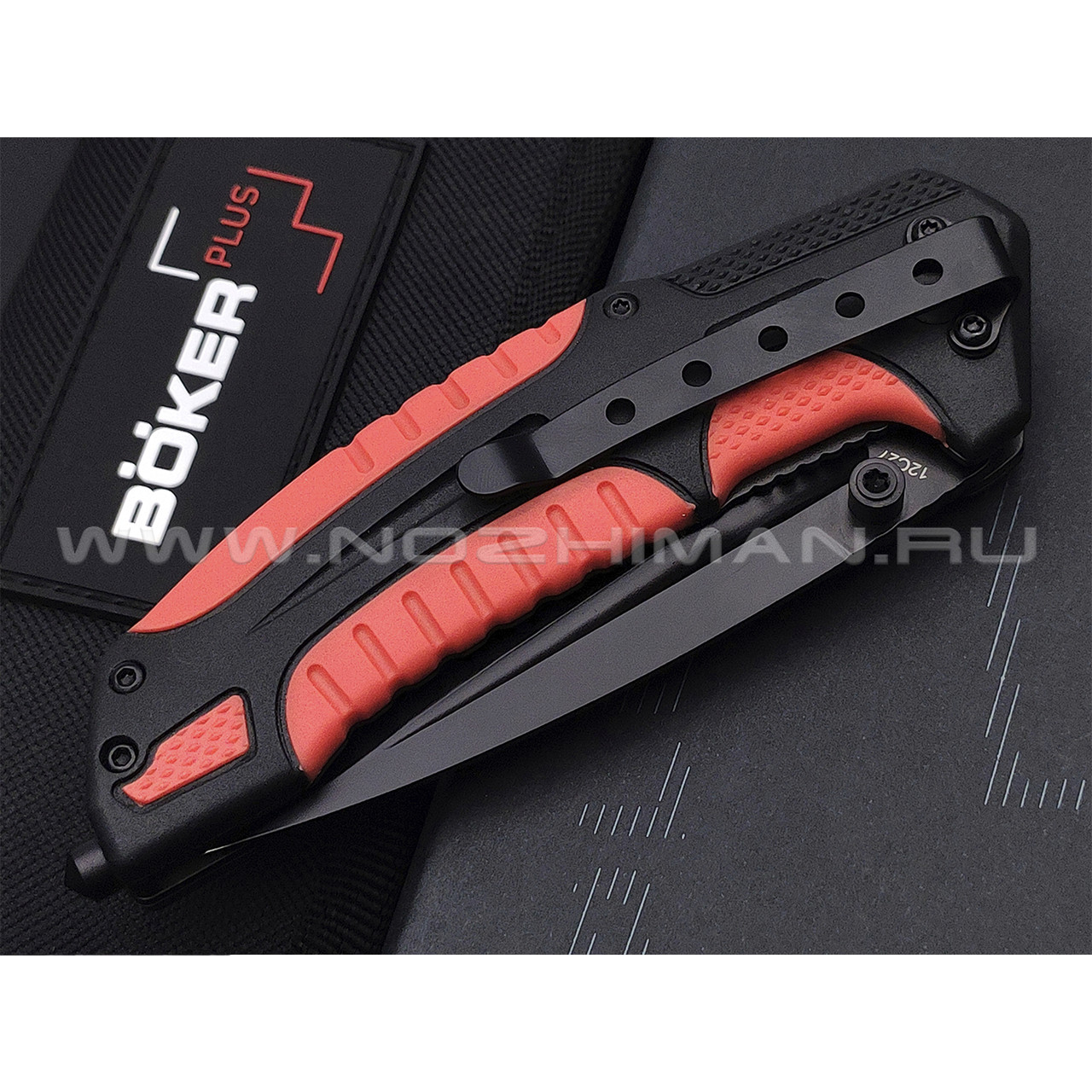 Нож Boker Plus Savior 1 01BO320 сталь 12C27, рукоять FRN