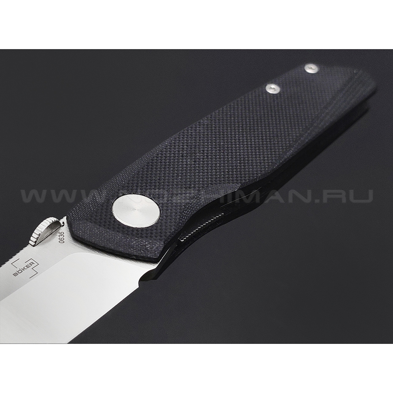 Нож Boker Plus Connector 01BO354 сталь D2, рукоять G10 black