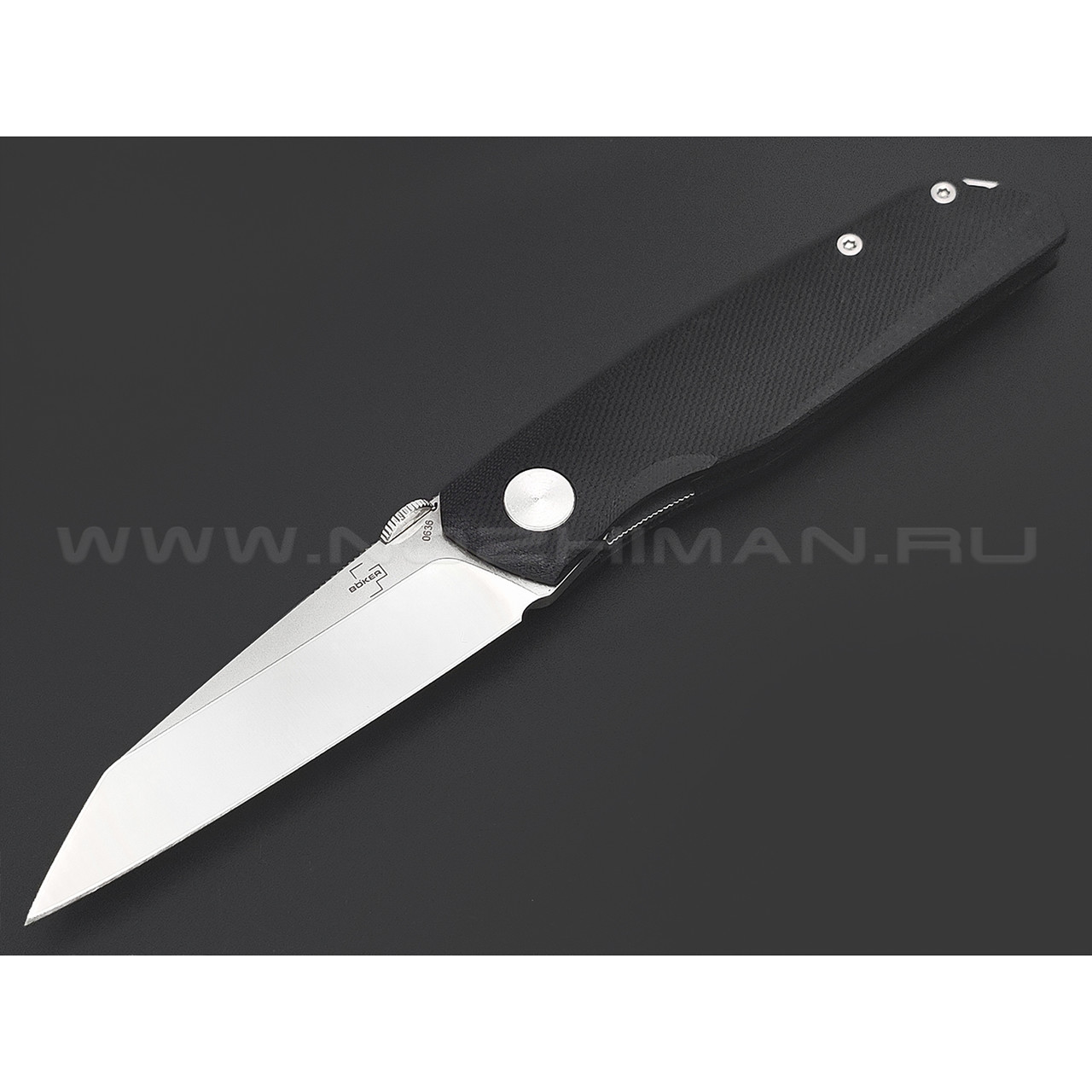 Нож Boker Plus Connector 01BO354 сталь D2, рукоять G10 black