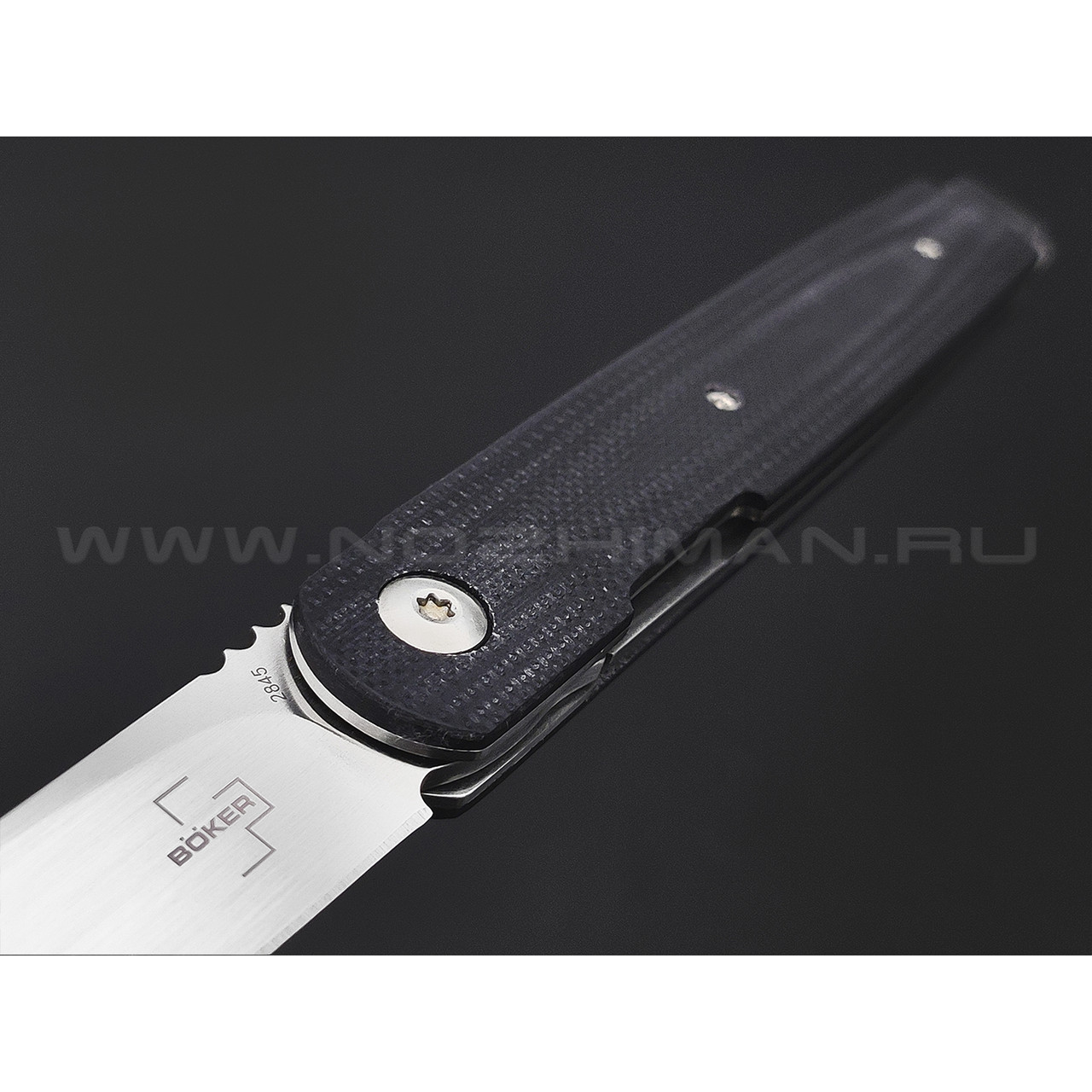 Нож Boker Plus LRF 01BO078 сталь VG-10 satin, рукоять G10 black