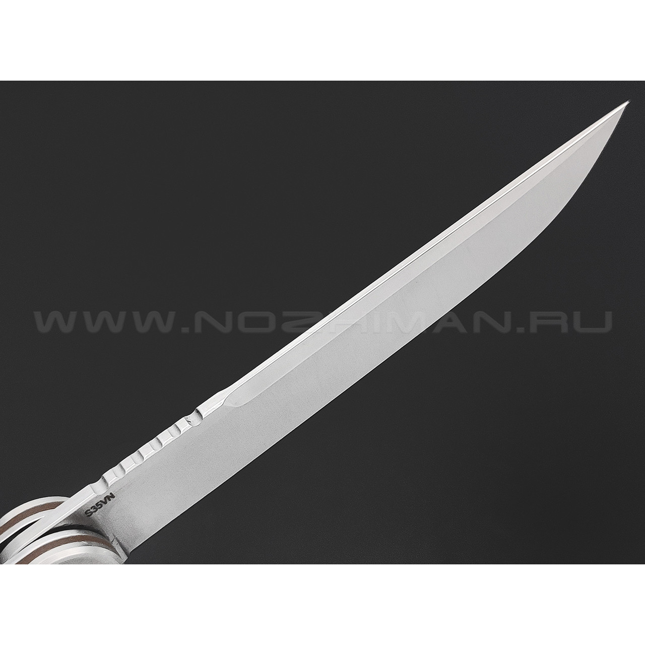Нож Boker Plus Kaizen Brown 01BO396SOI сталь CPM S35VN, рукоять G10