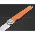 Нож Boker Plus Kaizen Orange 01BO394SOI сталь CPM S35VN, рукоять G10