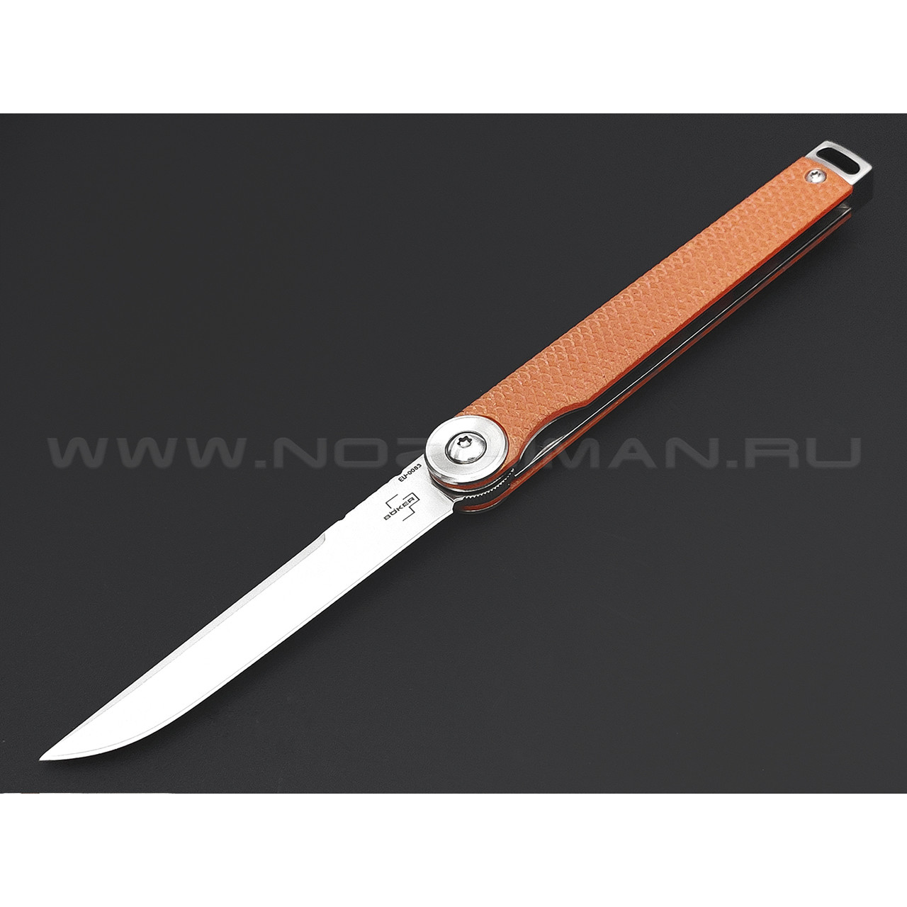 Нож Boker Plus Kaizen Orange 01BO394SOI сталь CPM S35VN, рукоять G10
