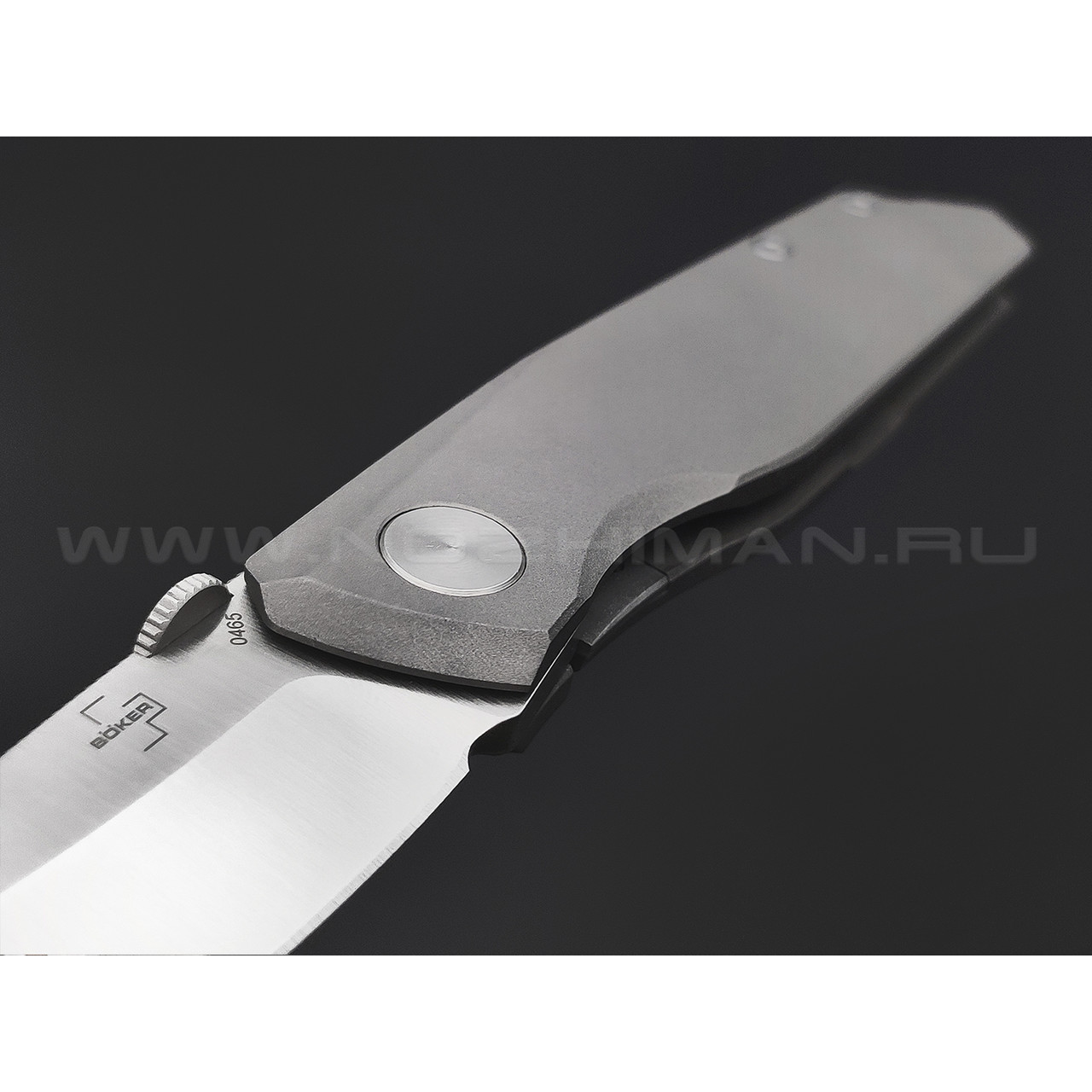 Нож Boker Plus Connector Titan 01BO353 сталь CPM S35VN, рукоять Titanium
