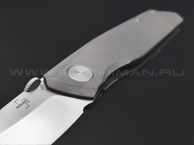 Нож Boker Plus Connector Titan 01BO353 сталь CPM S35VN, рукоять Titanium