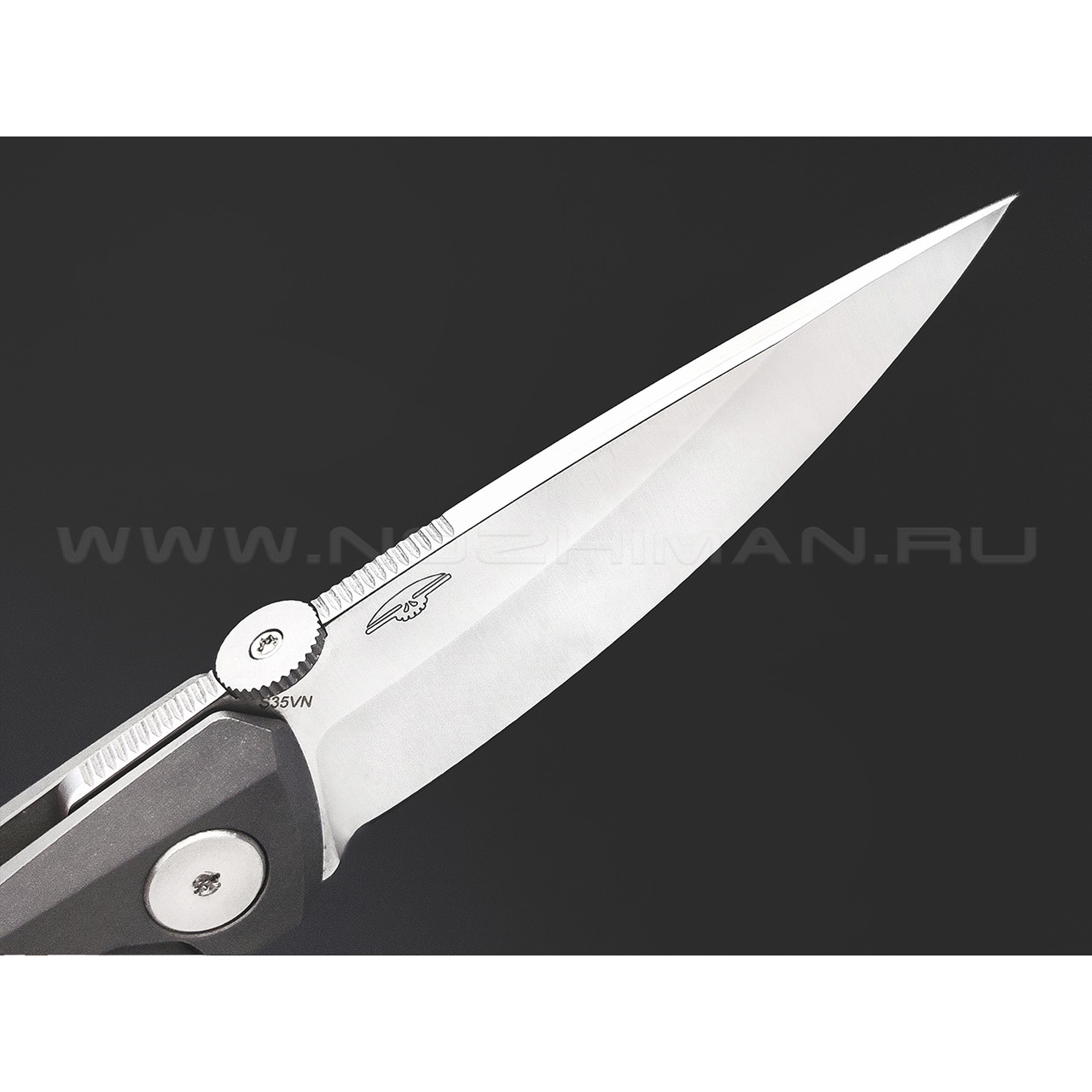 Нож Boker Plus Connector Titan 01BO353 сталь CPM S35VN, рукоять Titanium