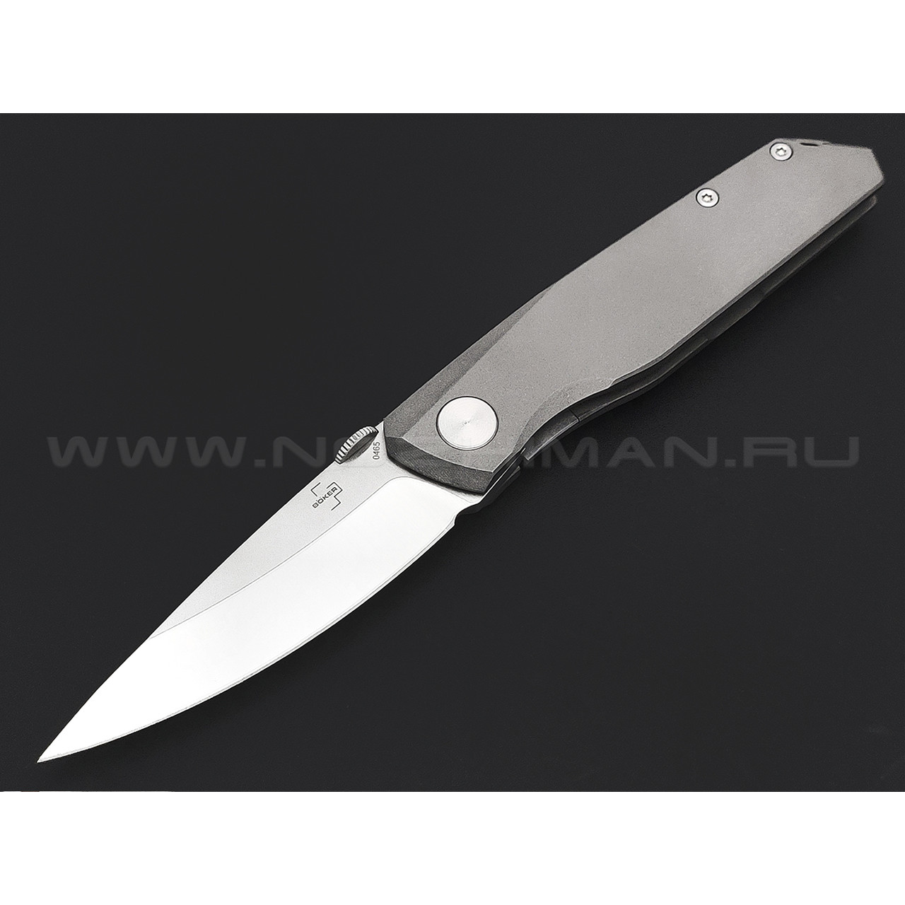 Нож Boker Plus Connector Titan 01BO353 сталь CPM S35VN, рукоять Titanium