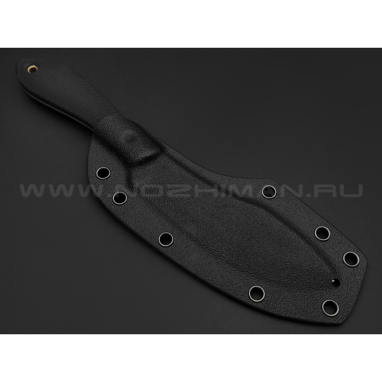 Burlax нож Канадец большой BX0188 сталь D2 satin, рукоять G10 black, ножны Kydex