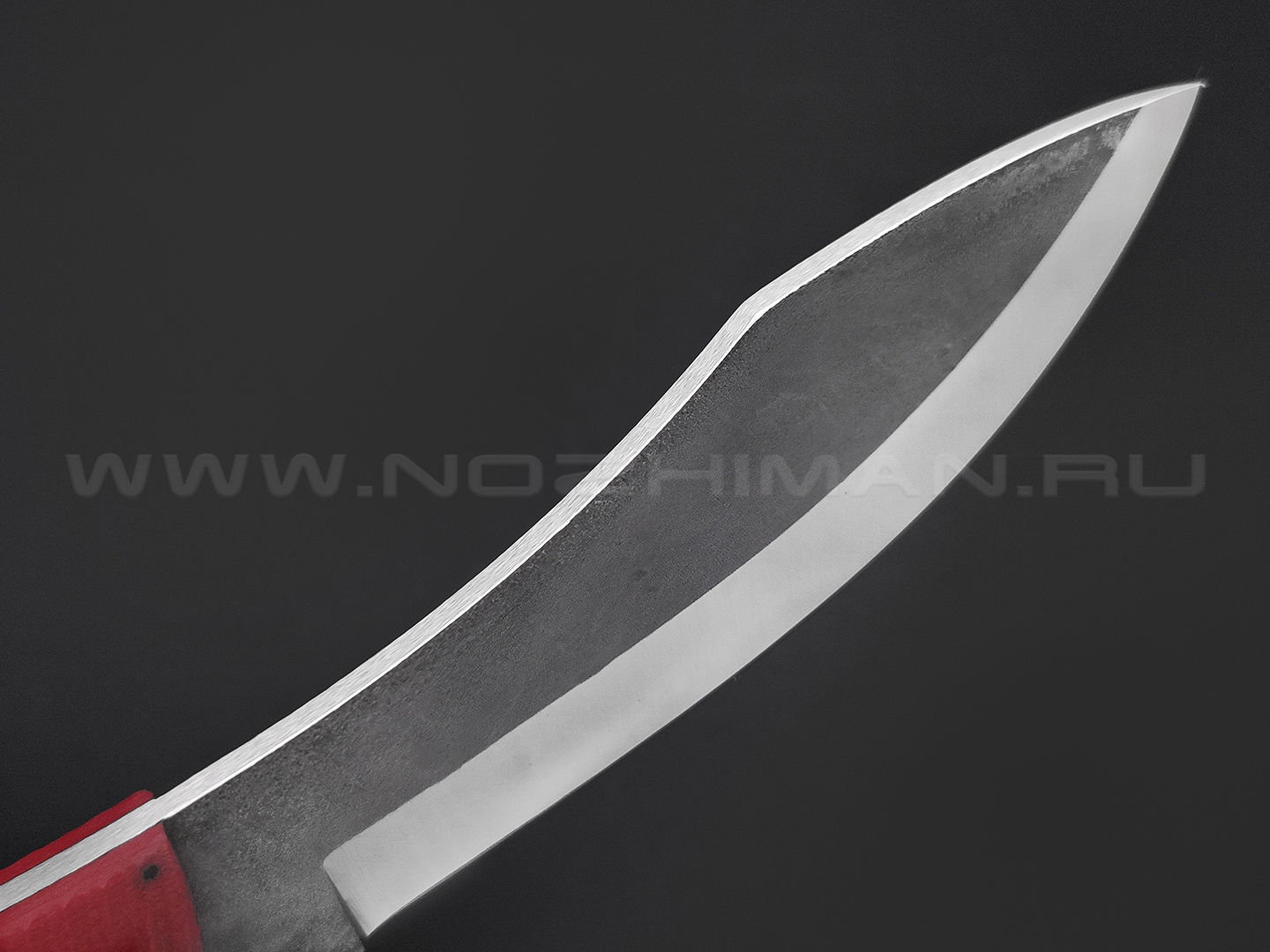Burlax нож Канадец большой BX0189 сталь D2 satin, рукоять G10 red, ножны Kydex