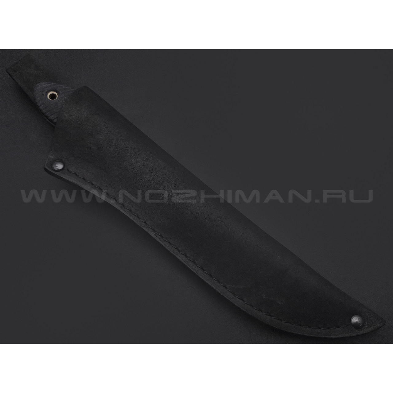 Burlax нож Канадец большой BX0190 сталь D2 satin, рукоять G10 black, ножны кожа