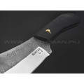 Burlax нож Канадец большой BX0190 сталь D2 satin, рукоять G10 black, ножны кожа